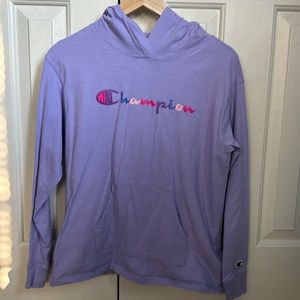 Champion long-sleeve with hood